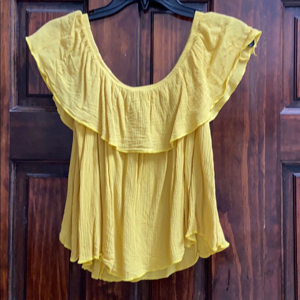 Off the shoulder blouse